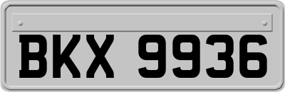 BKX9936