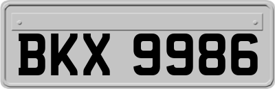BKX9986
