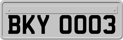 BKY0003