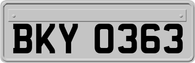 BKY0363