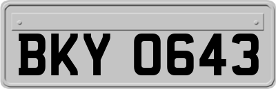 BKY0643