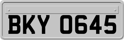 BKY0645