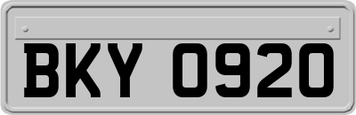 BKY0920