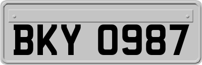 BKY0987
