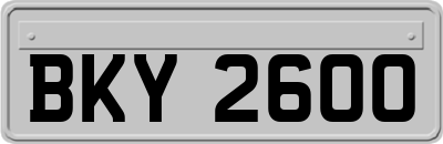BKY2600