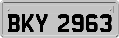 BKY2963