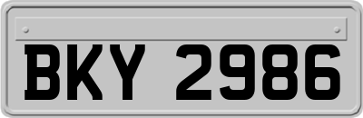 BKY2986