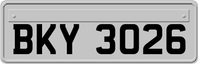 BKY3026