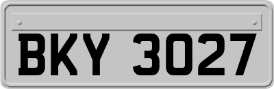BKY3027