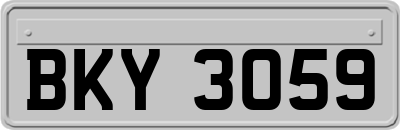 BKY3059