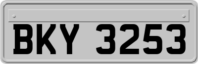 BKY3253