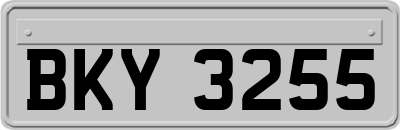 BKY3255