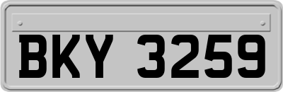 BKY3259