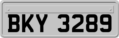BKY3289