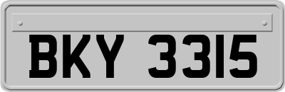 BKY3315