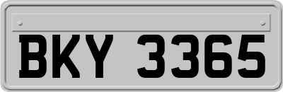 BKY3365