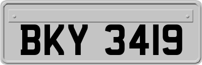 BKY3419