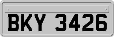 BKY3426