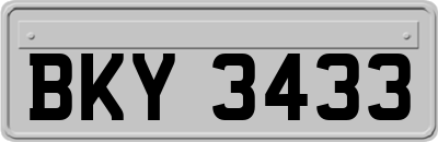 BKY3433