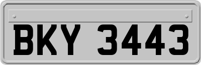 BKY3443