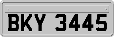 BKY3445