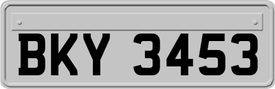 BKY3453