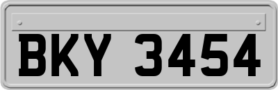 BKY3454