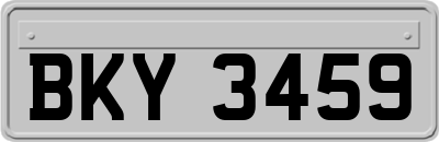 BKY3459