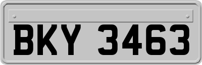 BKY3463