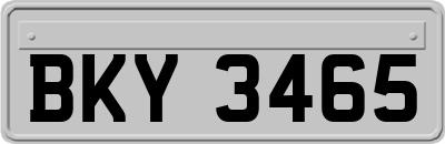 BKY3465