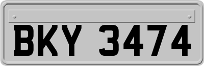 BKY3474