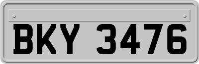 BKY3476