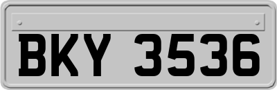 BKY3536