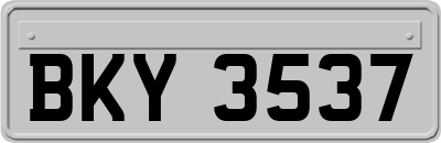 BKY3537