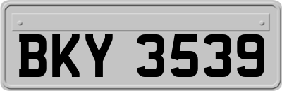 BKY3539