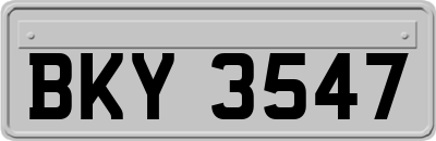 BKY3547