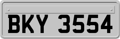 BKY3554