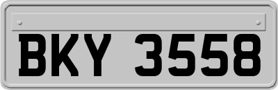 BKY3558