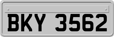 BKY3562