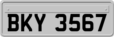 BKY3567