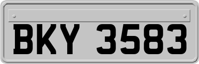 BKY3583