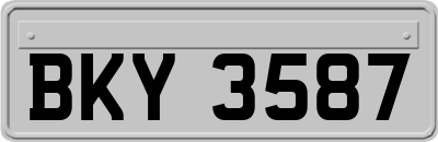 BKY3587
