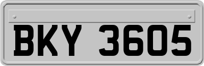 BKY3605