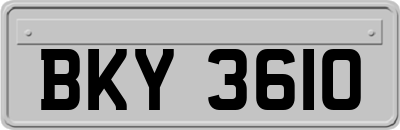 BKY3610
