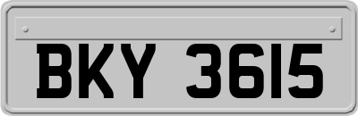 BKY3615