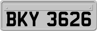 BKY3626