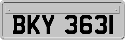 BKY3631