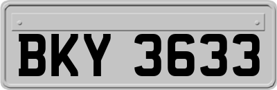 BKY3633