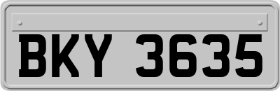 BKY3635