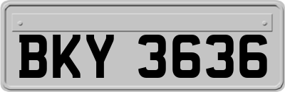 BKY3636